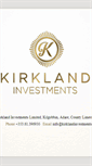 Mobile Screenshot of kirklandinvestments.com
